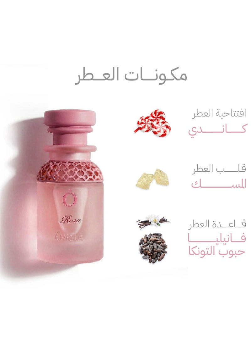 Osma Rosa Perfume Warm Musk & Vanilla / 75 ml - Image 4